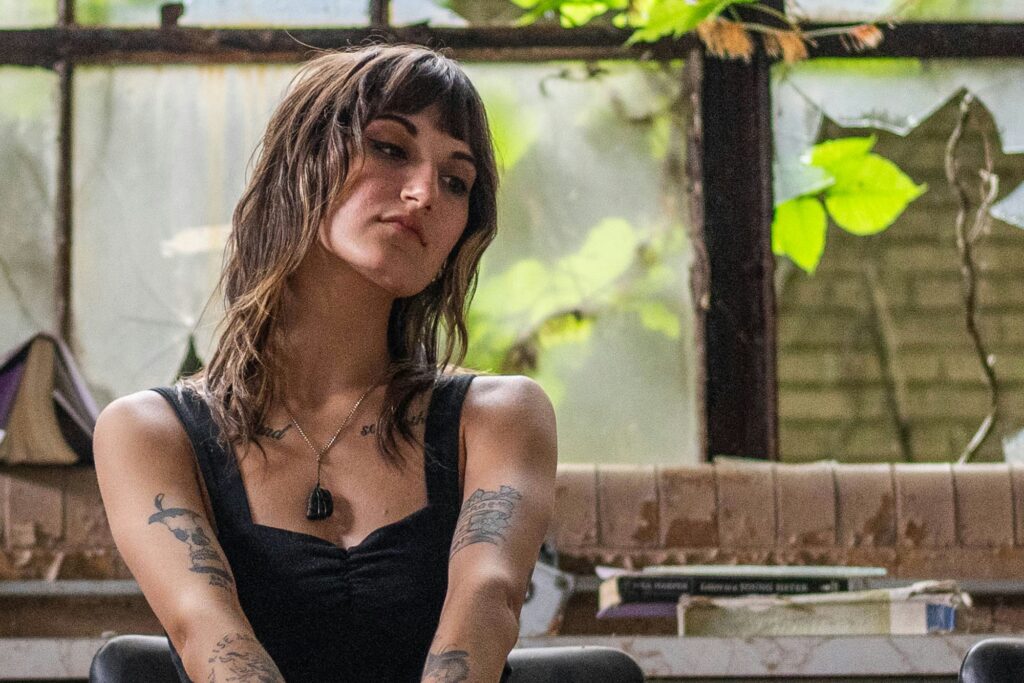 abandoned william penn school vo-tech technical photos pinup model, portrait photographer harrisburg photoshoot pennsylvania