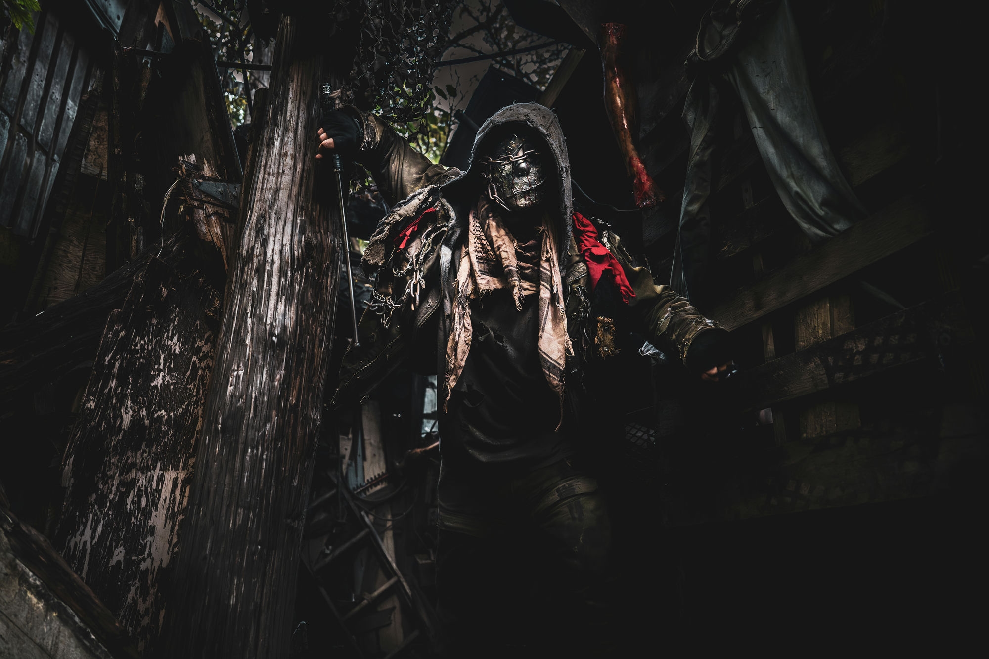 Promotional photos for Field of Screams - Nocturnal Wasteland Haunted Trail