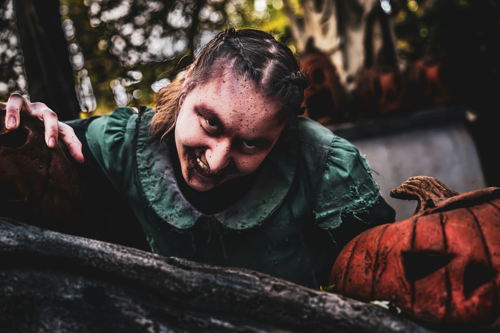 Promotional photos for Field of Screams - Nocturnal Wasteland Haunted Trail