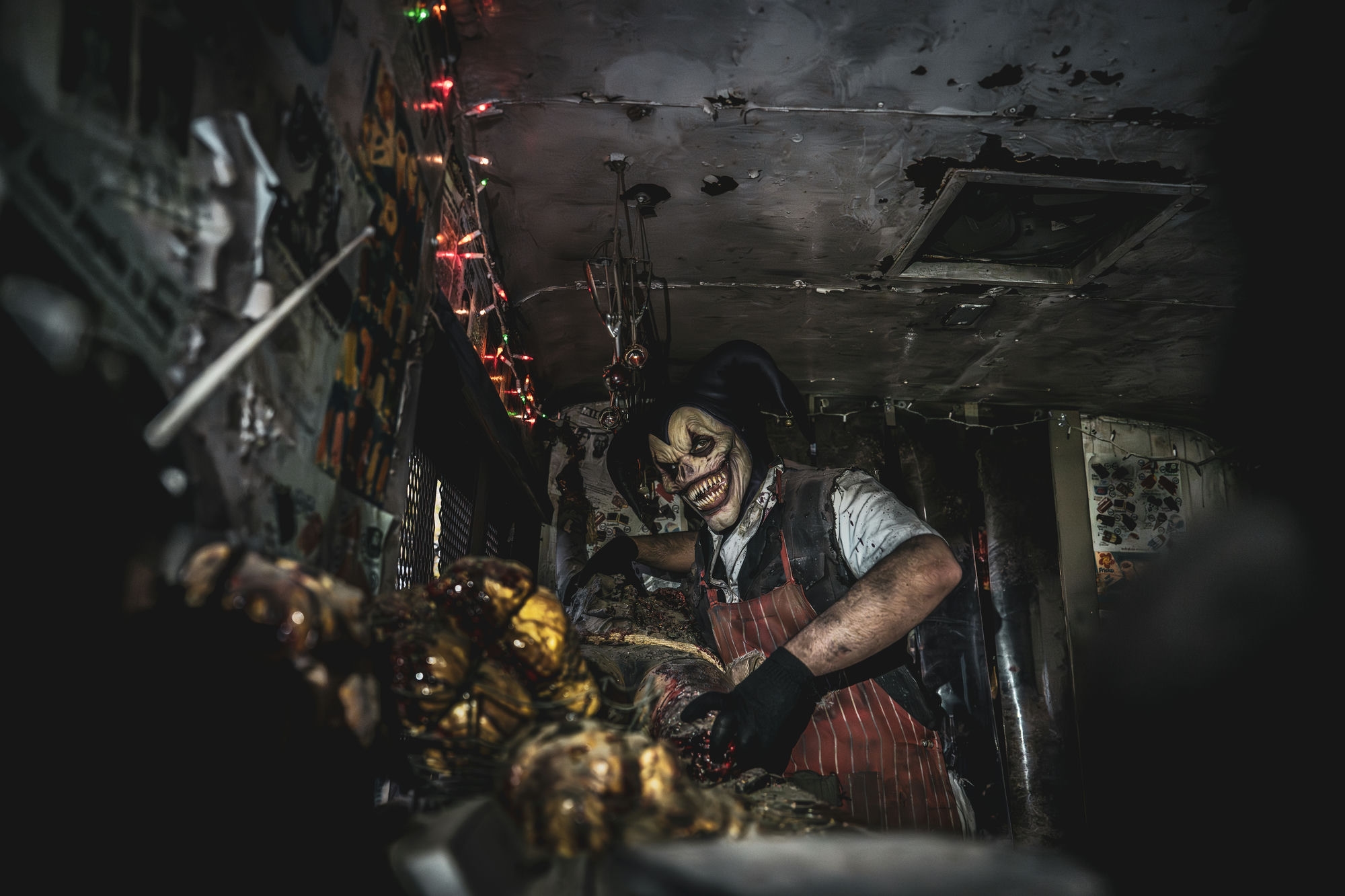 Promotional photos for Field of Screams - Nocturnal Wasteland Haunted Trail