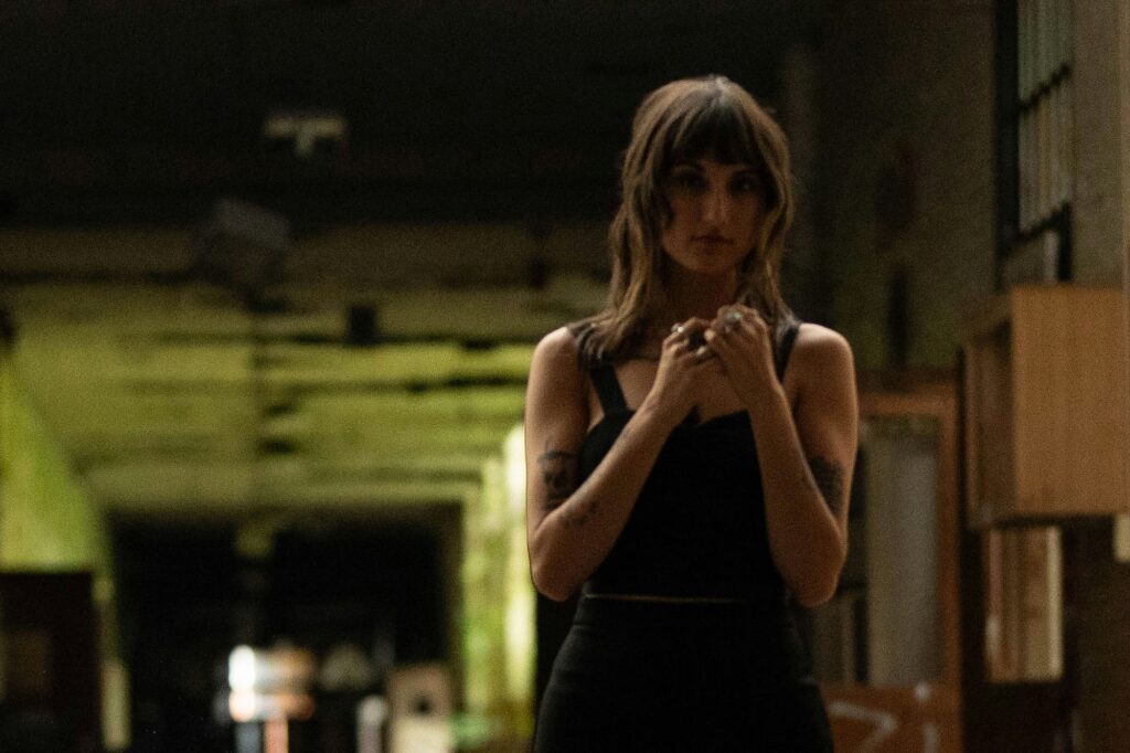 Harrisburg portrait photographer at the abandoned William Penn High School