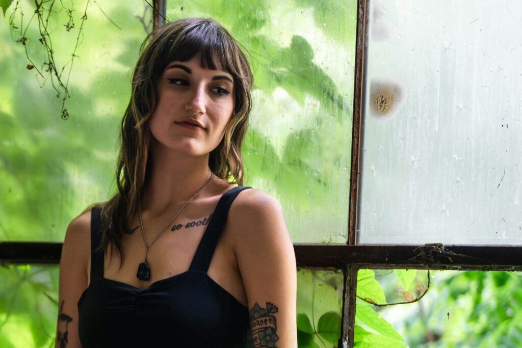 Harrisburg portrait photographer at the abandoned William Penn High School