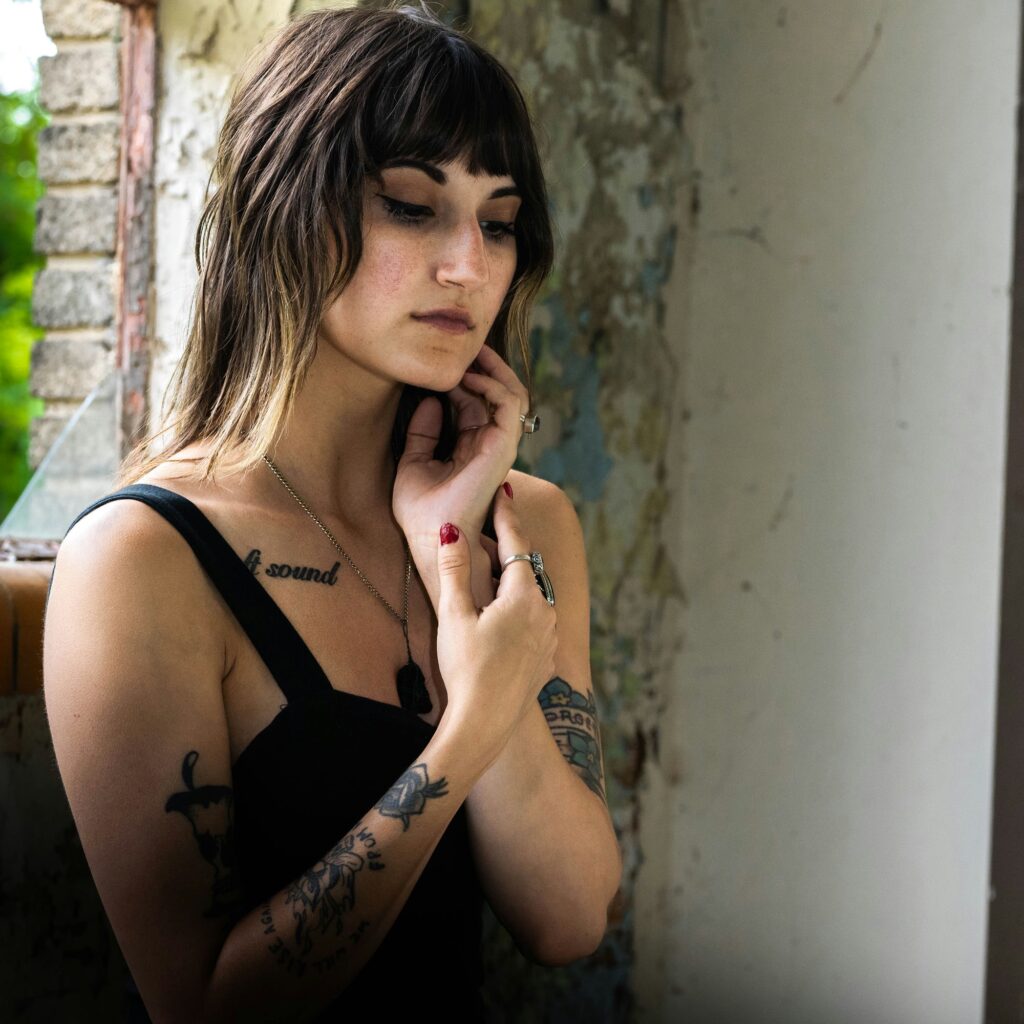 Harrisburg portrait photographer at the abandoned William Penn High School