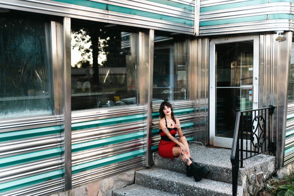 Harrisburg Portrait Photographer - American Dream Diner Photos - Harrisburg Models