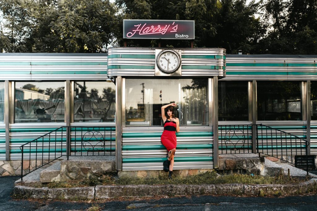 Harrisburg Portrait Photographer - American Dream Diner Photos - Harrisburg Models