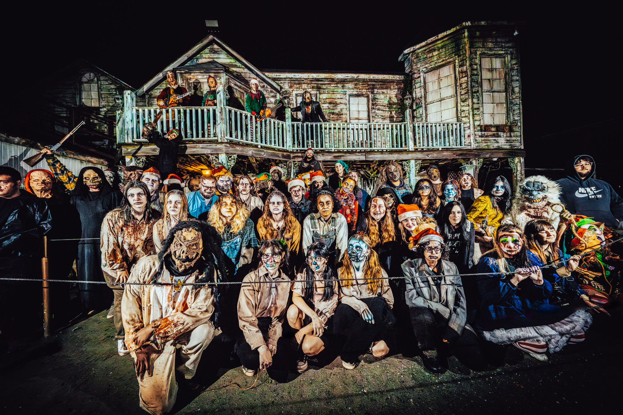 Field of Screams Creepy Christmas Pictures