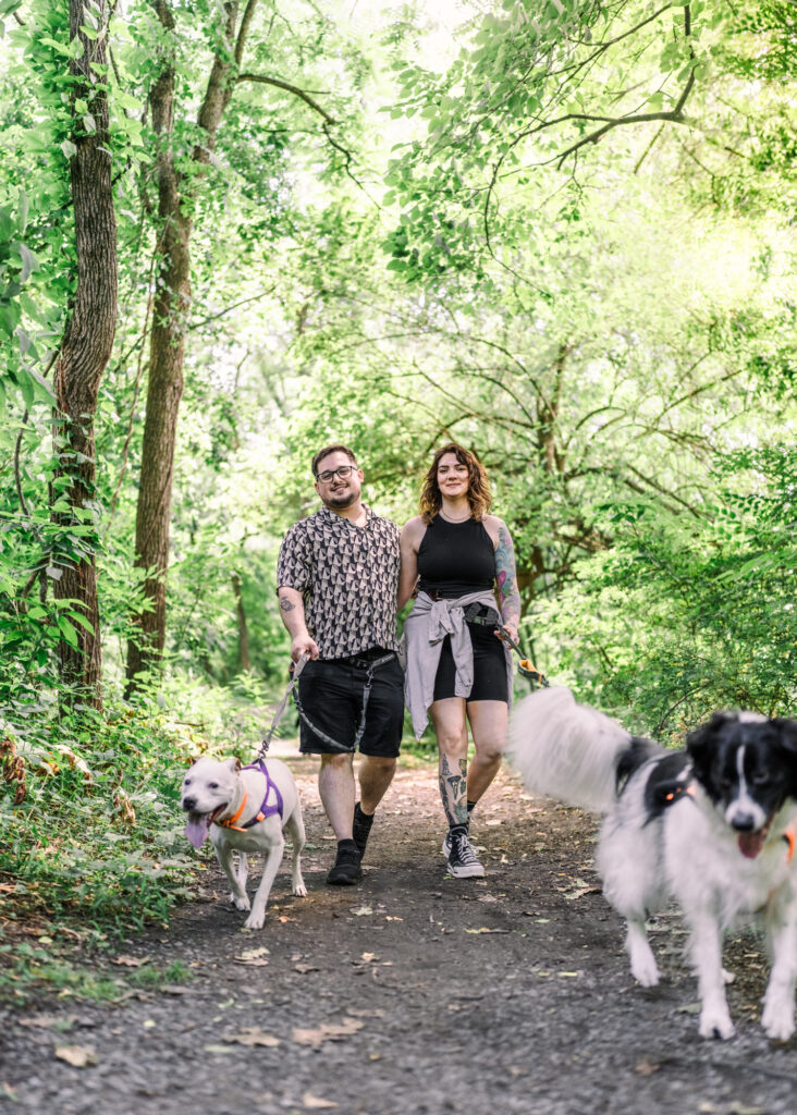 Hummel Trail in Hummelstown, Pennsylvania Engagement Session Photos