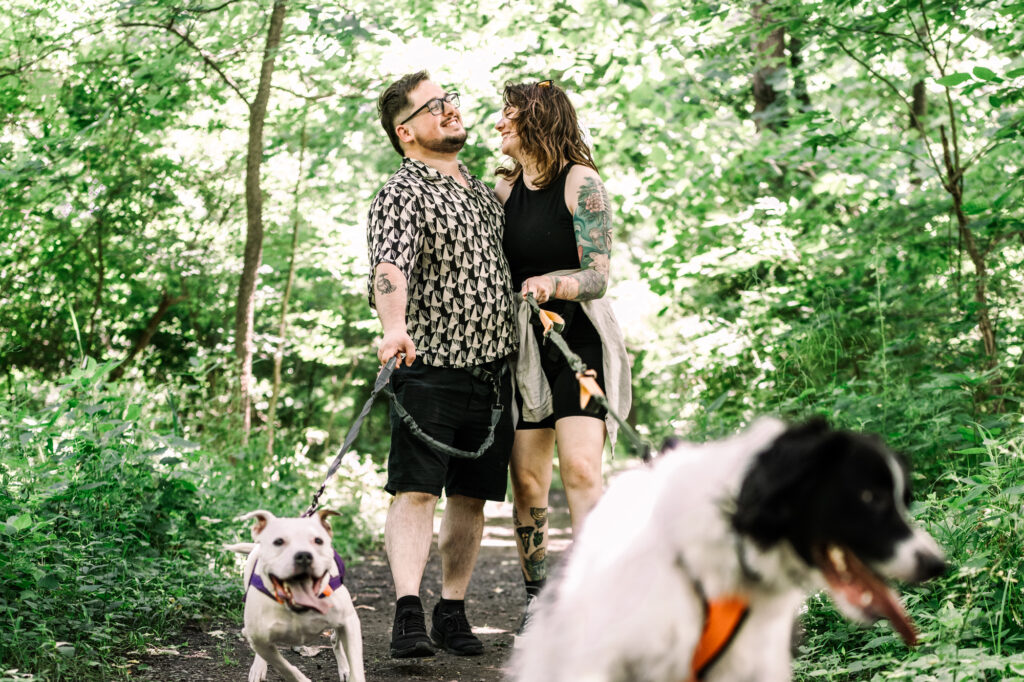 Hummel Trail in Hummelstown, Pennsylvania Engagement Session Photos