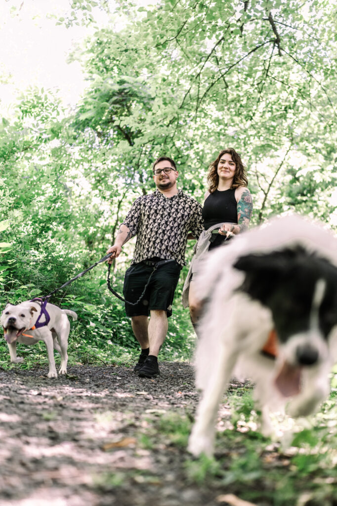 Hummel Trail in Hummelstown, Pennsylvania Engagement Session Photos