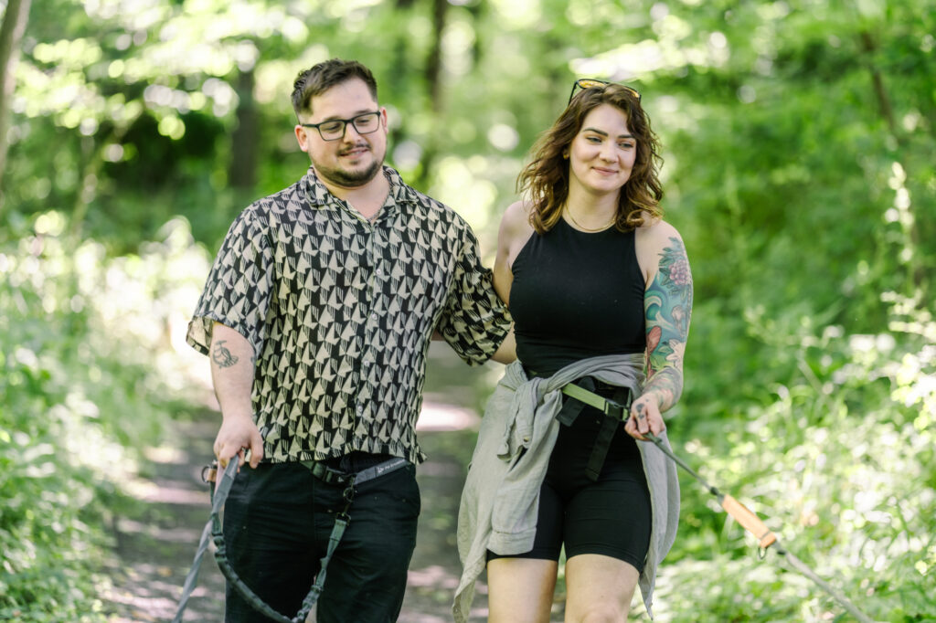 Hummel Trail in Hummelstown, Pennsylvania Engagement Session Photos