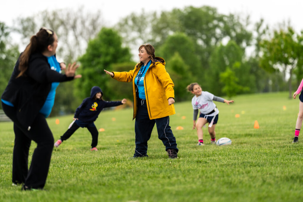 Pictures of girls rugby game by Harrisburg sports photographer Tony Ebersole