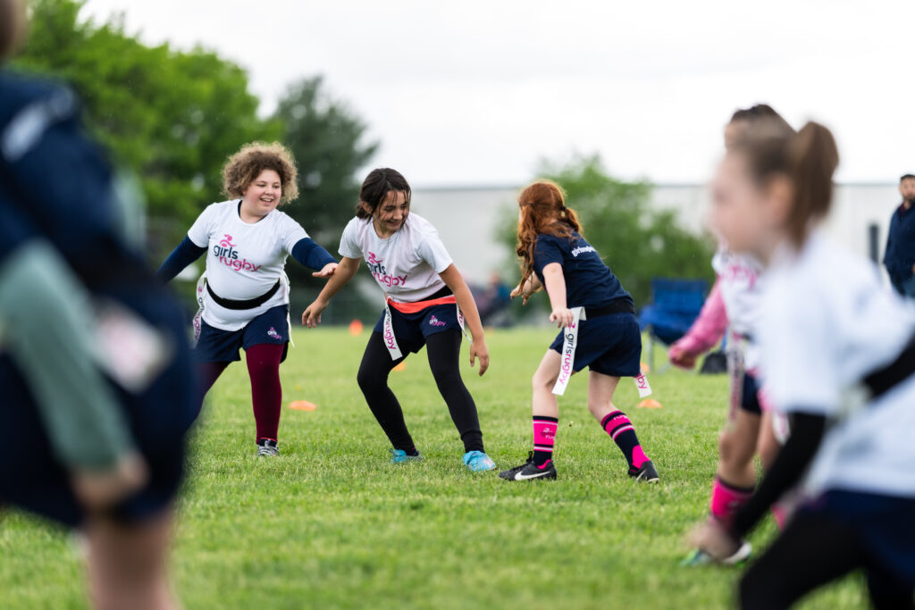Pictures of girls rugby game by Harrisburg sports photographer Tony Ebersole