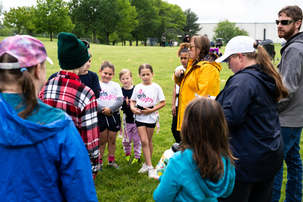 Pictures of girls rugby game by Harrisburg sports photographer Tony Ebersole