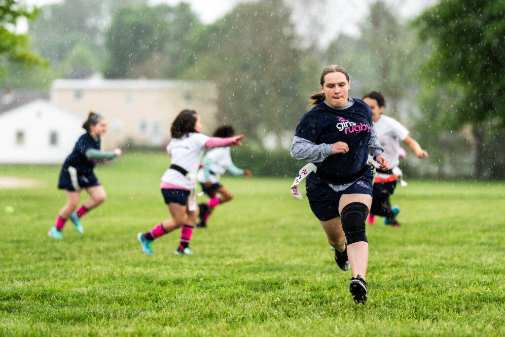 Pictures of girls rugby game by Harrisburg sports photographer Tony Ebersole