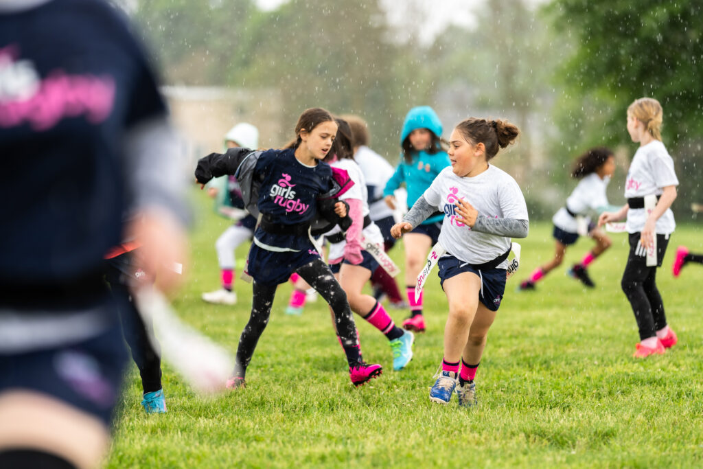 Pictures of girls rugby game by Harrisburg sports photographer Tony Ebersole