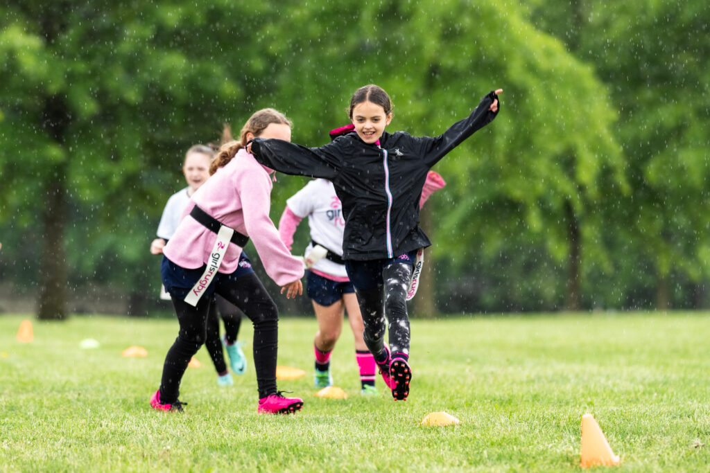 Pictures of girls rugby game by Harrisburg sports photographer Tony Ebersole