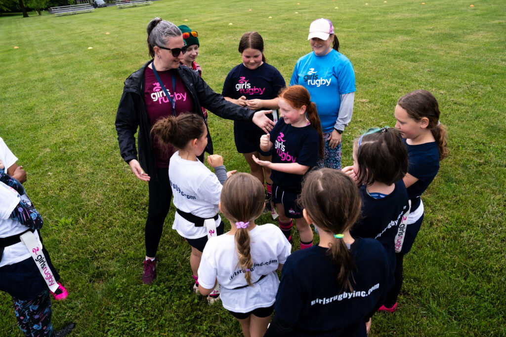Pictures of girls rugby game by Harrisburg sports photographer Tony Ebersole