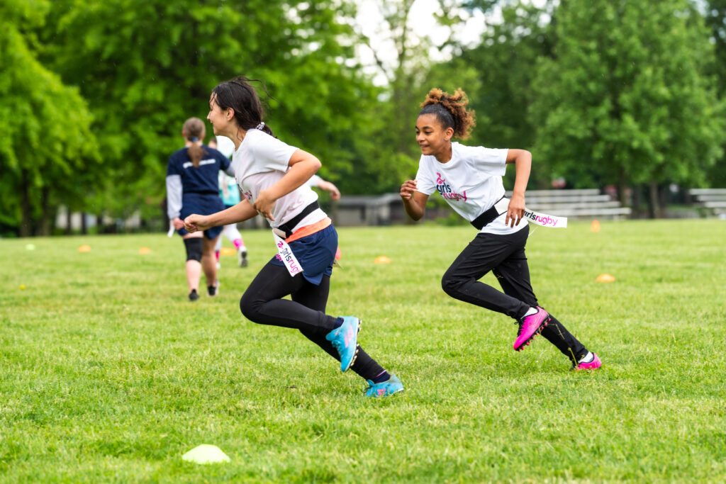 Pictures of girls rugby game by Harrisburg sports photographer Tony Ebersole