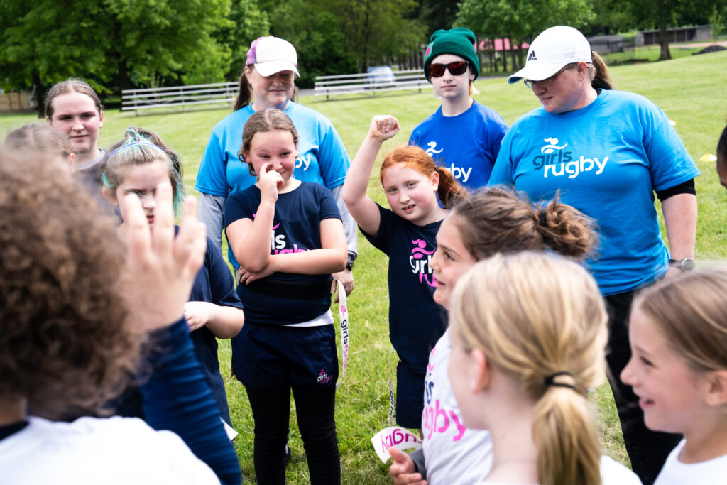 Pictures of girls rugby game by Harrisburg sports photographer Tony Ebersole