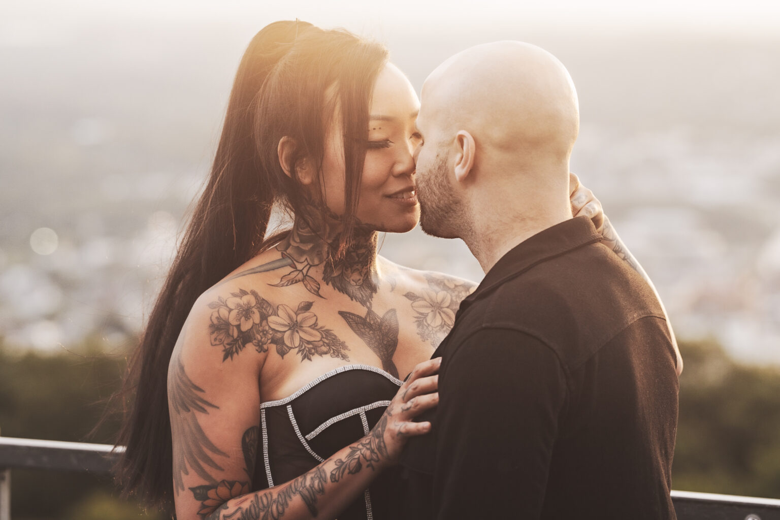 Engagement Session at the Pagoda in Reading, PA