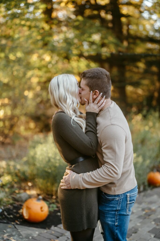 Engagement session at Mill Creek Park in Youngstown, Ohio