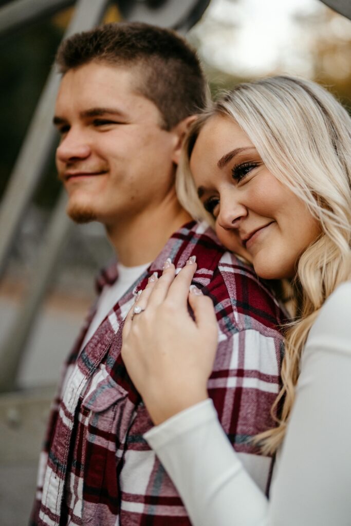 Engagement session at Mill Creek Park in Youngstown, Ohio