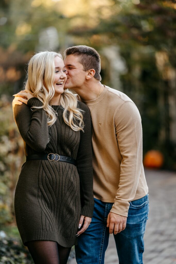 Engagement session at Mill Creek Park in Youngstown, Ohio