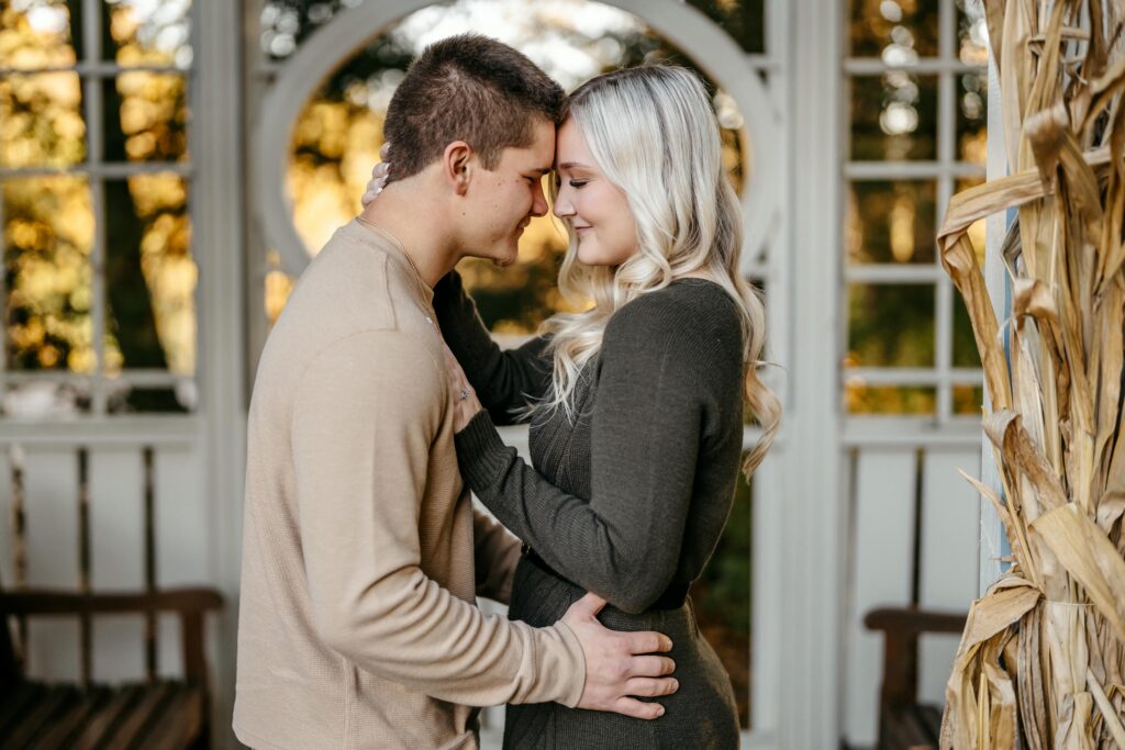 Engagement session at Mill Creek Park in Youngstown, Ohio